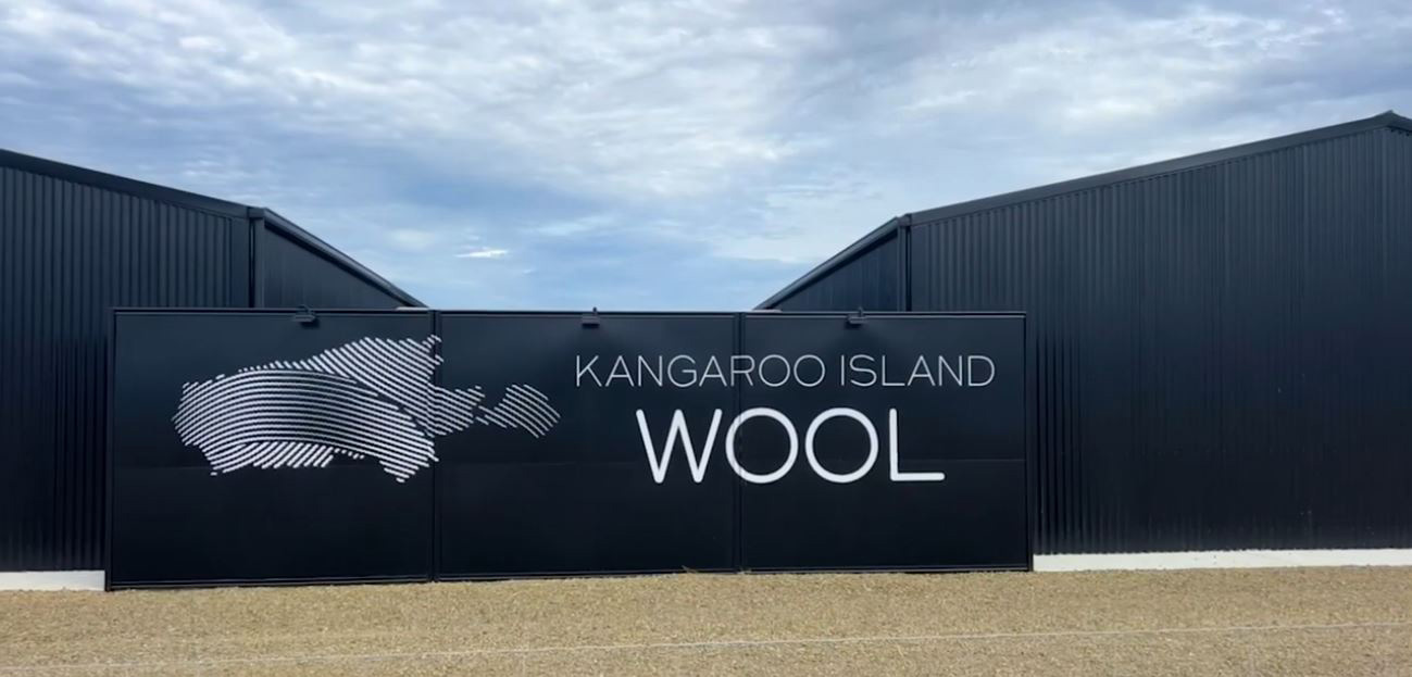 Kangaroo Island Wool commercial construction Kangaroo Island Wool commercial construction